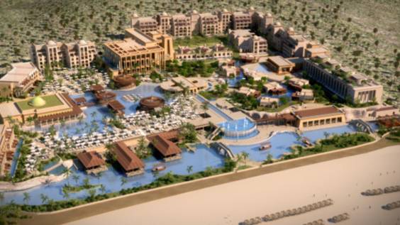 Rendering des Hotels Al Kasr Sahl Hasheesh