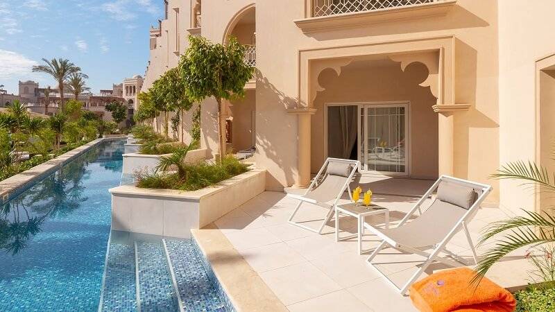 Swim-up Zimmer im The Grand Palace Hurghada