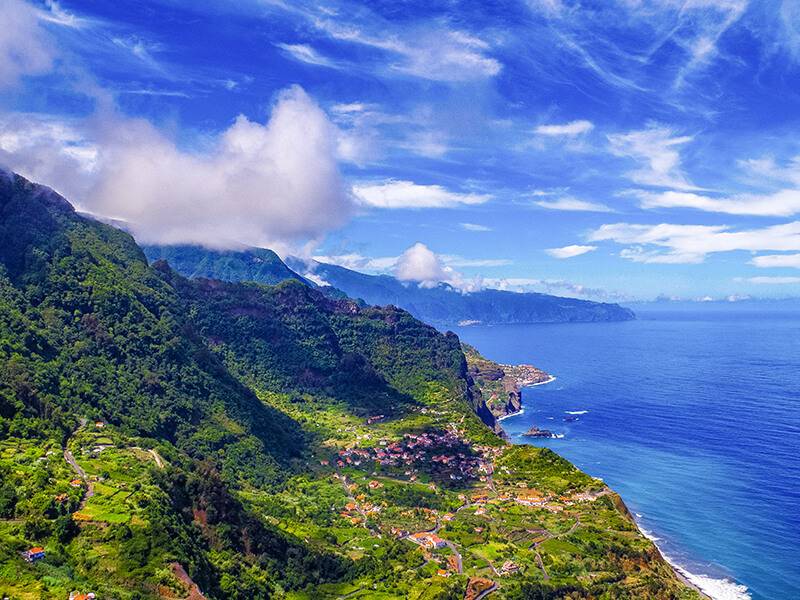 Die portugiesische Atlantikinsel Madeira