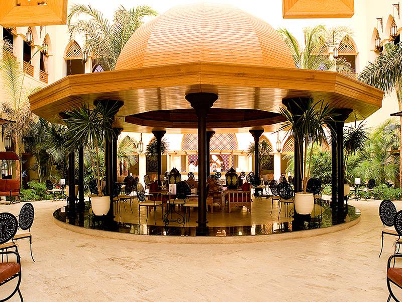 Blick in die Lobby des The Makadi Palace Hotel