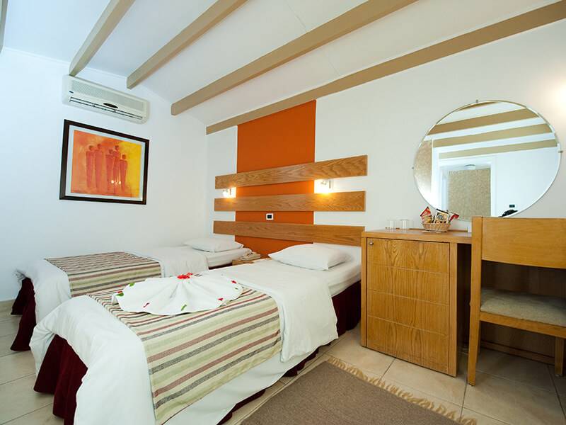 Die Zimmer des Ghazala Beach Hotels