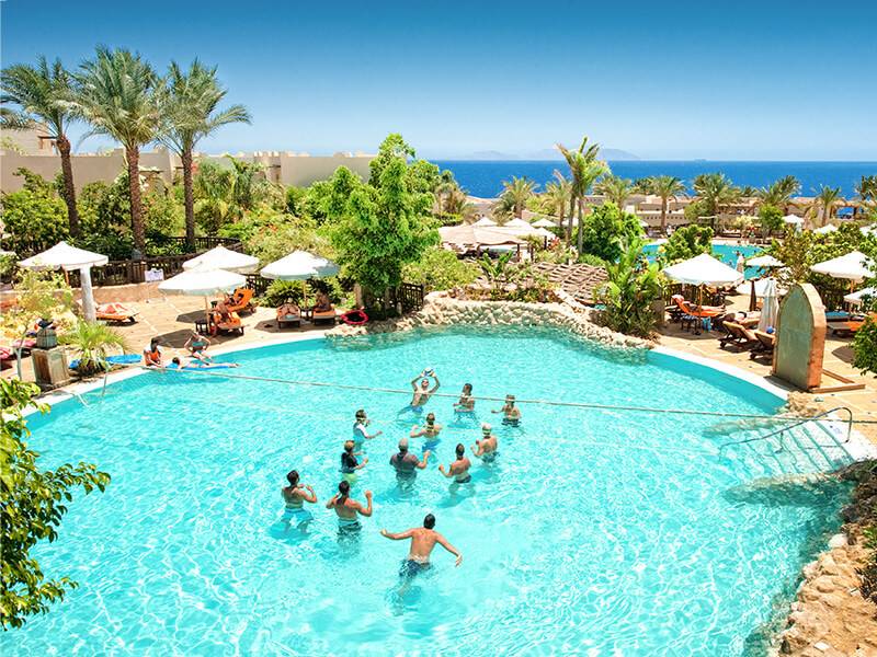 Der Pool des Grand Hotel Sharm El Sheikh
