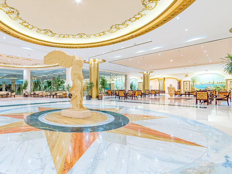 Die Lobby im Hotel Siva Golden Bay Makadi