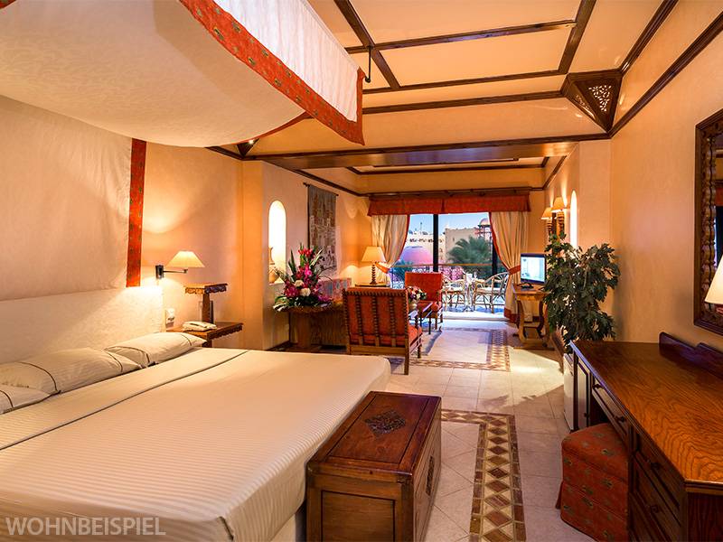 Orientalische Einrichtung im Grand Resort Hurghada
