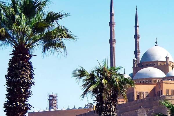 Blick auf Kairo in Ägypten