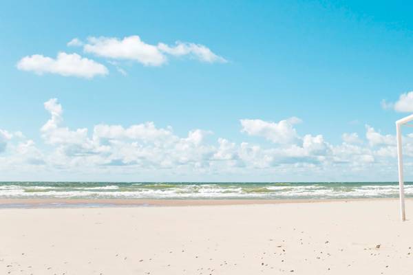 Tor am Strand von Sousse in Tunesien