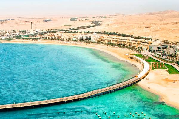 Blick auf sahl Hasheesh